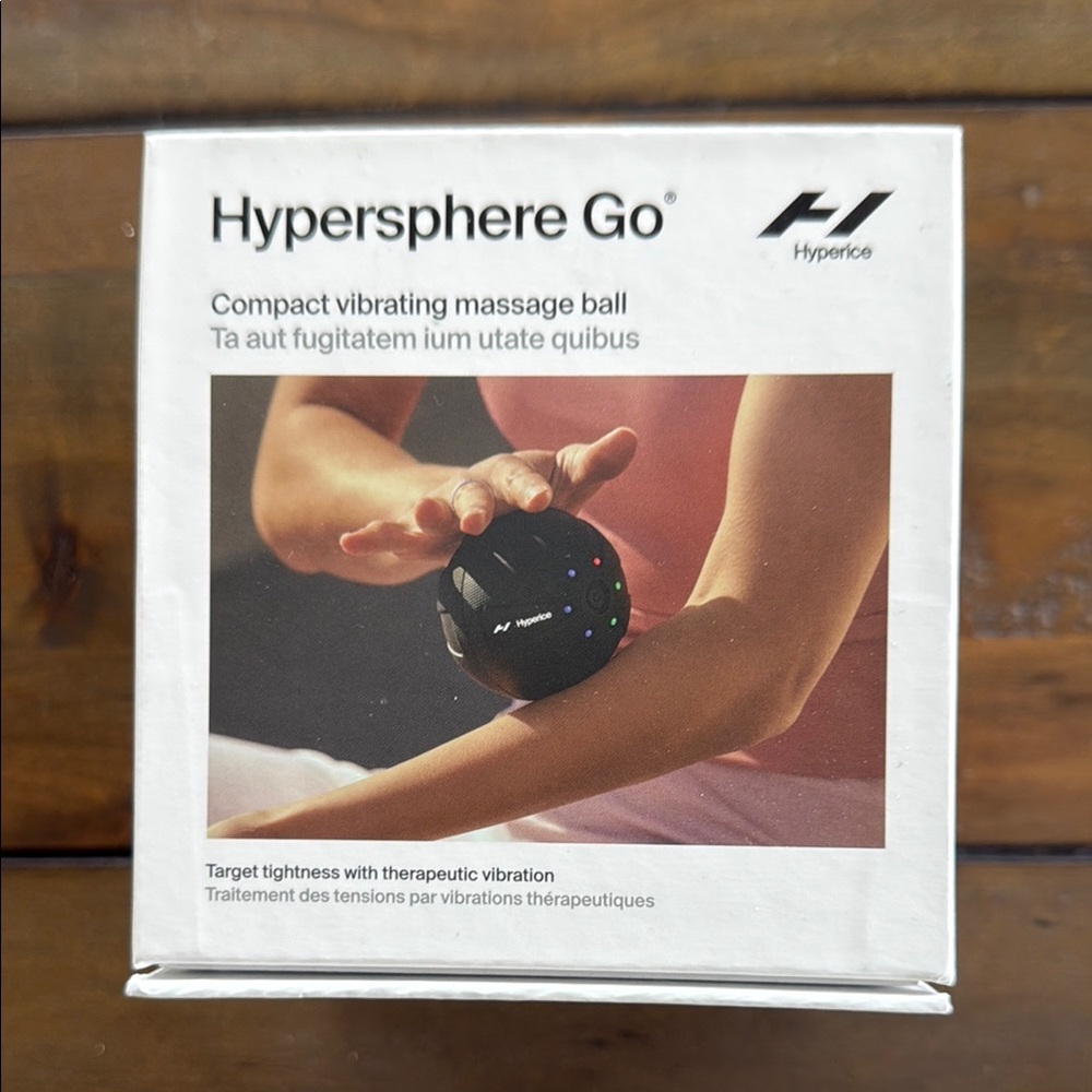 New In Box Hyperice Hypersphere Go Vibrating Massage Ball